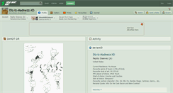 Desktop Screenshot of diz-iz-madnezz-xd.deviantart.com