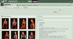 Desktop Screenshot of lottiemoon.deviantart.com