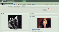 Desktop Screenshot of happyhappydreamer.deviantart.com