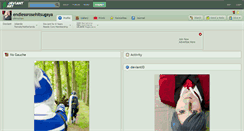 Desktop Screenshot of endlessrosehitsugaya.deviantart.com