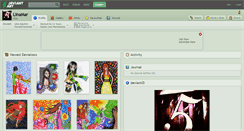 Desktop Screenshot of linamar.deviantart.com