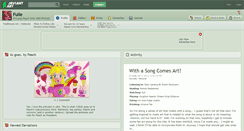 Desktop Screenshot of fulie.deviantart.com