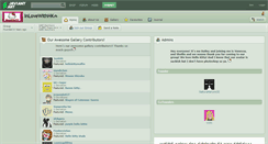 Desktop Screenshot of inlovewithhk.deviantart.com