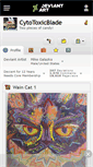 Mobile Screenshot of cytotoxicblade.deviantart.com