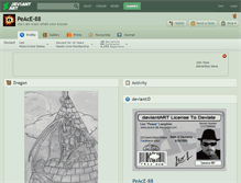 Tablet Screenshot of peace-88.deviantart.com