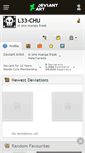 Mobile Screenshot of l33-chu.deviantart.com