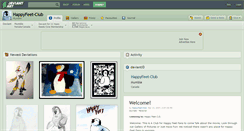 Desktop Screenshot of happyfeet-club.deviantart.com