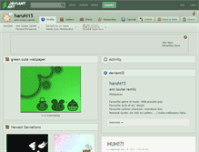 Tablet Screenshot of haruhi15.deviantart.com