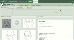 Desktop Screenshot of mrslautner778.deviantart.com