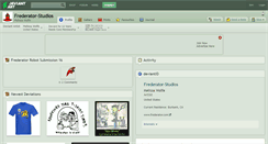 Desktop Screenshot of frederator-studios.deviantart.com