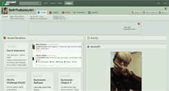 Desktop Screenshot of beththebubblygirl.deviantart.com