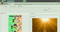 Desktop Screenshot of jade-kun.deviantart.com