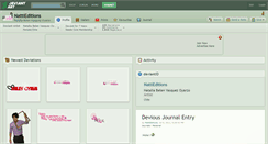 Desktop Screenshot of nattieditions.deviantart.com