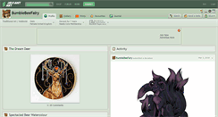 Desktop Screenshot of bumblebeefairy.deviantart.com