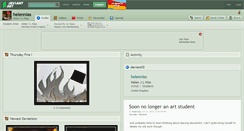 Desktop Screenshot of helennias.deviantart.com