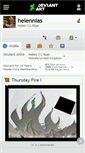 Mobile Screenshot of helennias.deviantart.com