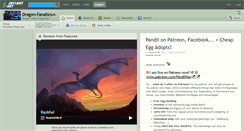 Desktop Screenshot of dragon-fanatics.deviantart.com