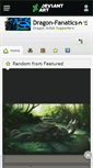 Mobile Screenshot of dragon-fanatics.deviantart.com