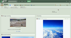 Desktop Screenshot of birikein.deviantart.com