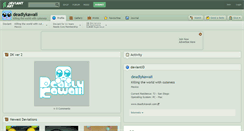 Desktop Screenshot of deadlykawaii.deviantart.com