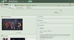 Desktop Screenshot of nellyaa.deviantart.com