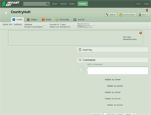 Tablet Screenshot of countrymutt.deviantart.com