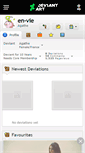 Mobile Screenshot of en-vie.deviantart.com