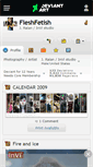 Mobile Screenshot of fleshfetish.deviantart.com