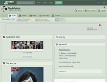 Tablet Screenshot of fleshfetish.deviantart.com