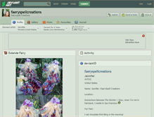 Tablet Screenshot of faeryspellcreations.deviantart.com