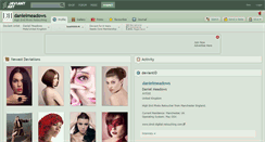 Desktop Screenshot of danielmeadows.deviantart.com