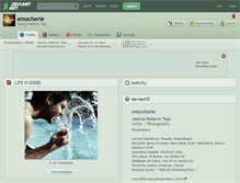 Tablet Screenshot of emocherie.deviantart.com