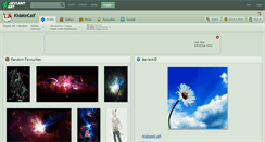 Desktop Screenshot of kidatecalf.deviantart.com