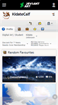 Mobile Screenshot of kidatecalf.deviantart.com