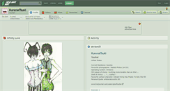 Desktop Screenshot of kurenaitsuki.deviantart.com
