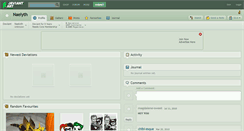 Desktop Screenshot of naelyth.deviantart.com