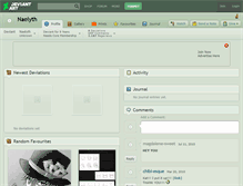 Tablet Screenshot of naelyth.deviantart.com