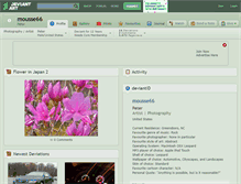 Tablet Screenshot of mousse66.deviantart.com