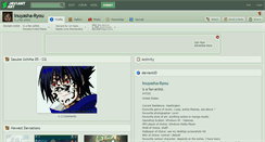 Desktop Screenshot of inuyasha-ryou.deviantart.com