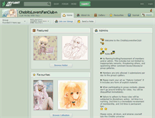 Tablet Screenshot of chobitsloversfanclub.deviantart.com