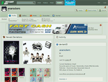 Tablet Screenshot of anarockers.deviantart.com