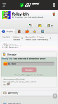 Mobile Screenshot of folley-bin.deviantart.com