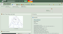 Desktop Screenshot of himura-batosai.deviantart.com