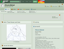 Tablet Screenshot of himura-batosai.deviantart.com