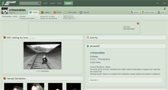 Desktop Screenshot of crimsonskies.deviantart.com