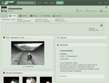 Tablet Screenshot of crimsonskies.deviantart.com