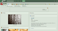Desktop Screenshot of myjself.deviantart.com