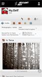 Mobile Screenshot of myjself.deviantart.com