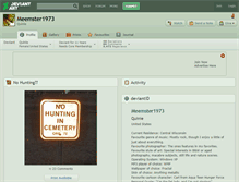 Tablet Screenshot of meemster1973.deviantart.com