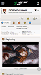 Mobile Screenshot of crimson-nawu.deviantart.com